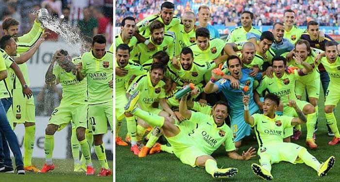 Barcelona Juara La Liga, Messi dkk Berpeluang Raih Juara Trebel
